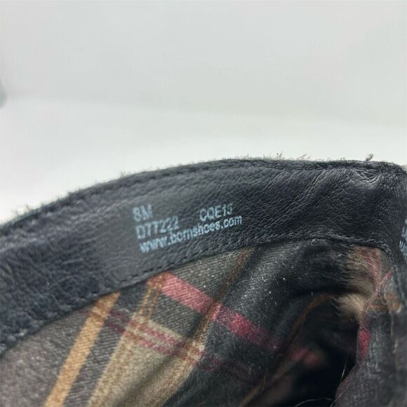 Born Women's Abby Gray Ankle Booties Size 8M Casual Zip Block Heel Fall - Picture 13 of 13